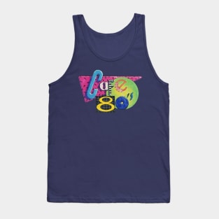 Cafe 80s Back to the Future Movie Pop Culture Tank Top